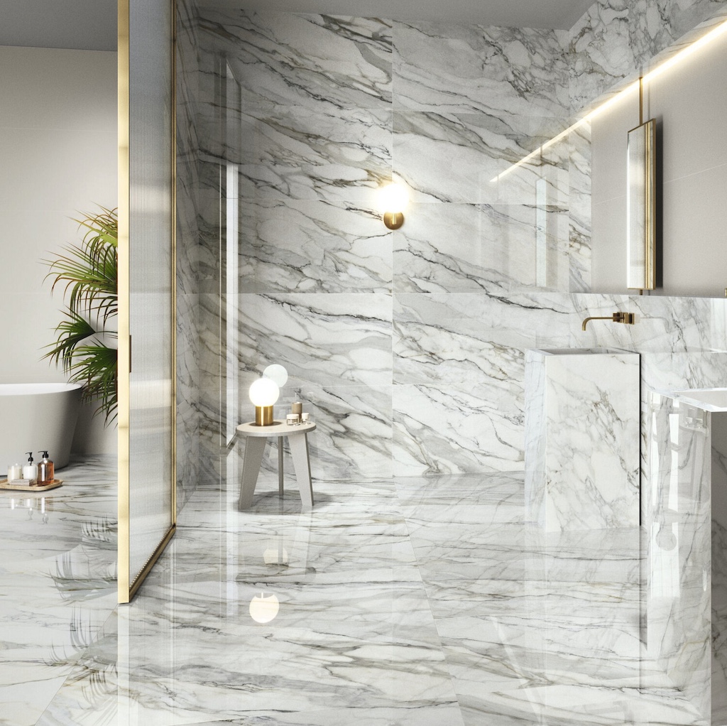 carrelage arabescato effet marbre piastrella