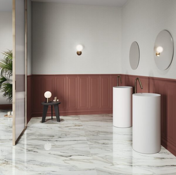 carrelage arabescato effet marbre piastrella