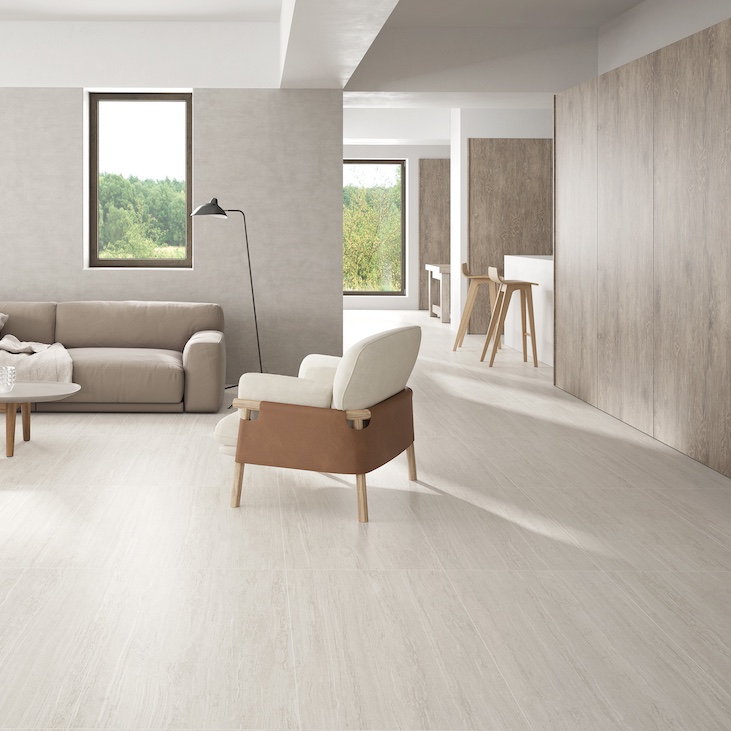 Carrelage Effet Travertin