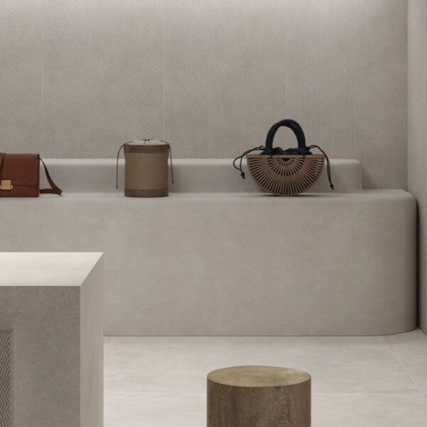Carrelage effet beton, Linea Mineral chez Piastrella - boutique