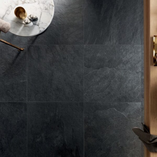 Carrelage effet pierre, Materia di Luce chez Piastrella - salle de bain vue de dessus
