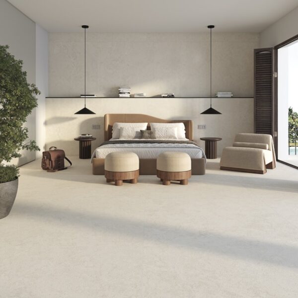 Carrelage effet pierre, Urban Greyworks chez Piastrella - chambre