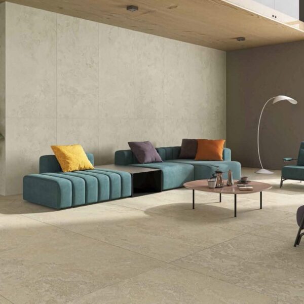Carrelage effet travertin, Terra Spirit chez Piastrella - salon