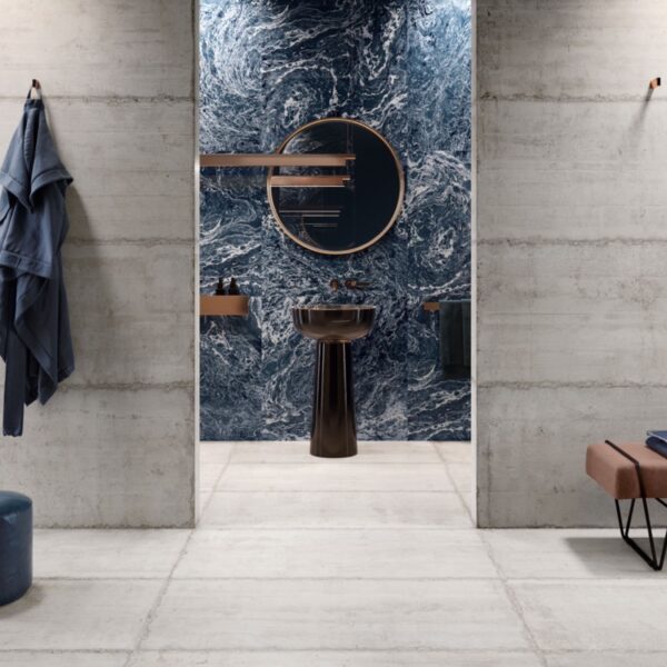 Carrelage effet béton, Concrete Shape chez Piastrella - salle de bain
