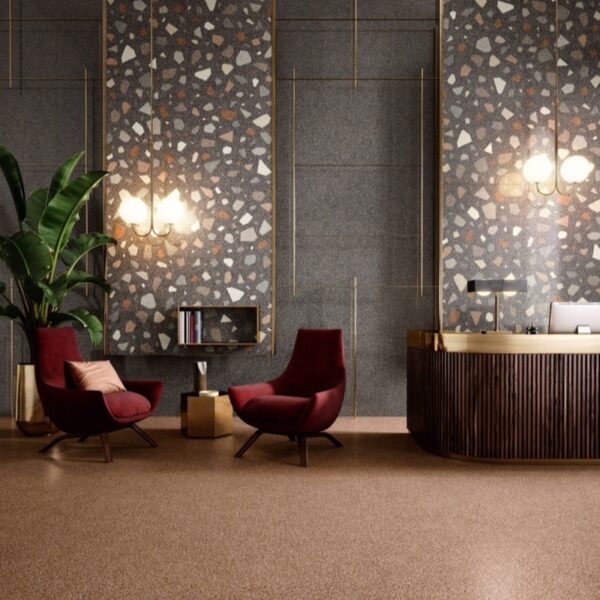 Carrelage effet déco, Nuova Decorazione chez Piastrella - hall multi-teintes