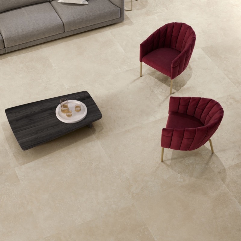 Cross Cut Beige